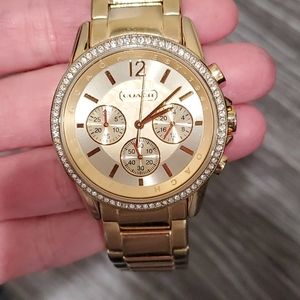Gold coach watch